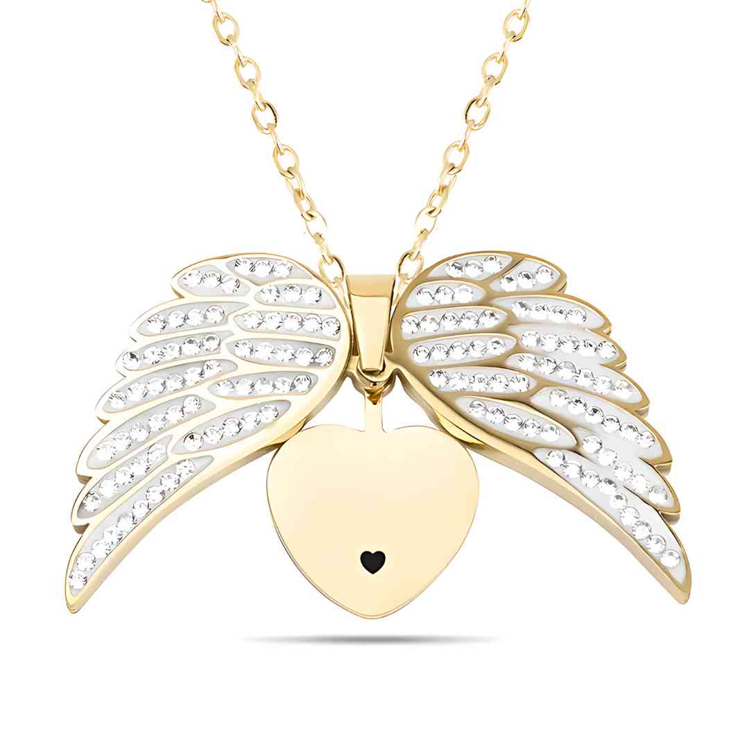 Colar "Anjo Meu" Personalizável Prata 925