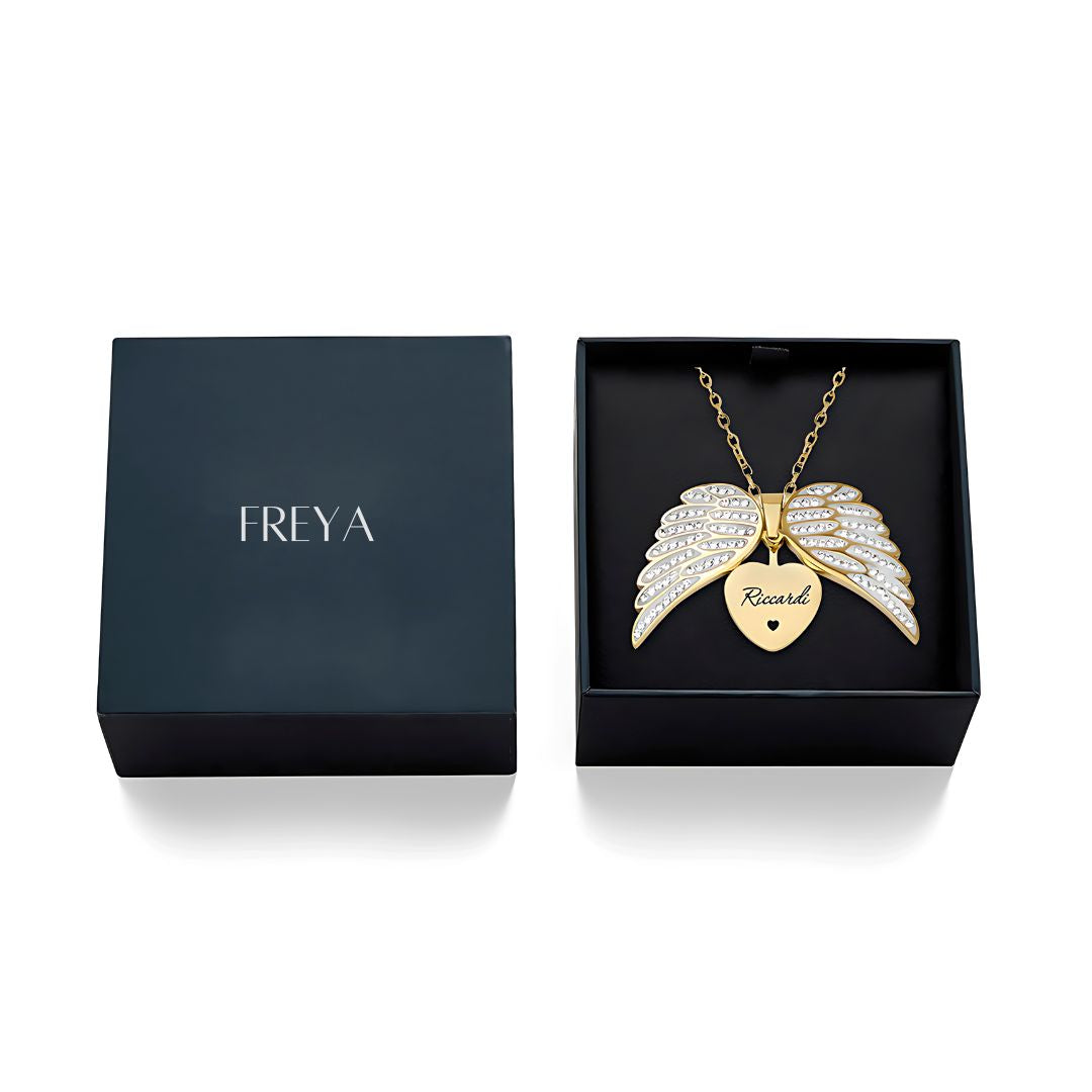 Colar "Anjo Meu" Personalizável Prata 925