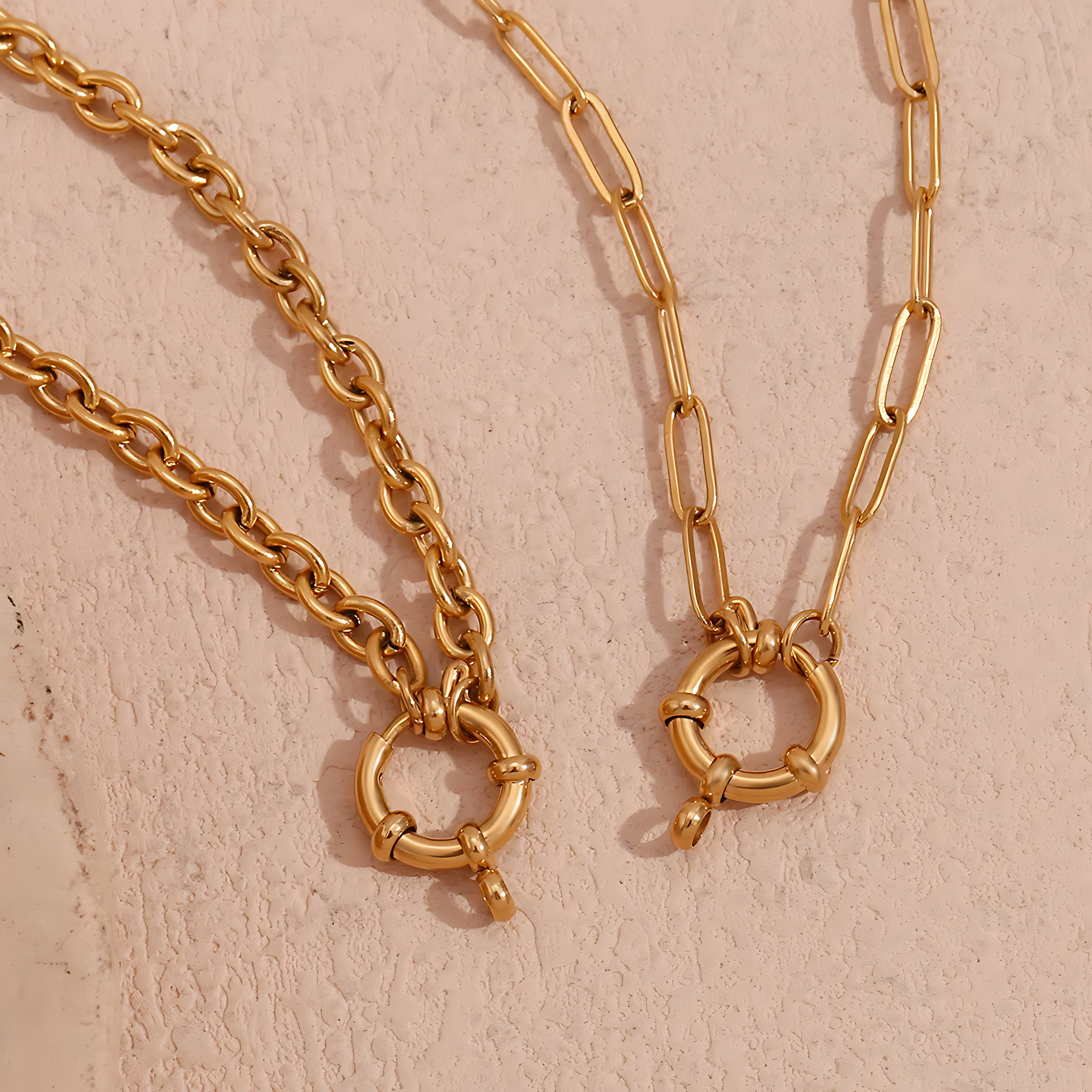 Colar Feminino Minimalista Banhado em Ouro 18k