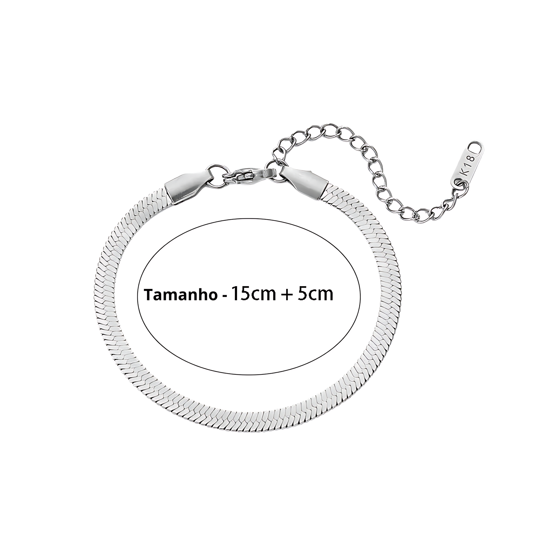 Conjunto Colar e Pulseira Minimalista