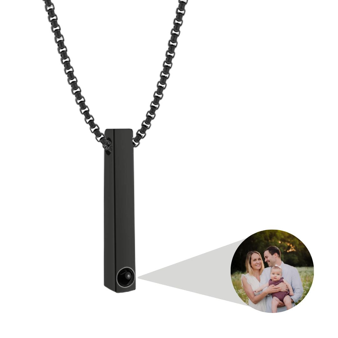 Colar Masculino Personalizado com Foto Aço Inoxidável